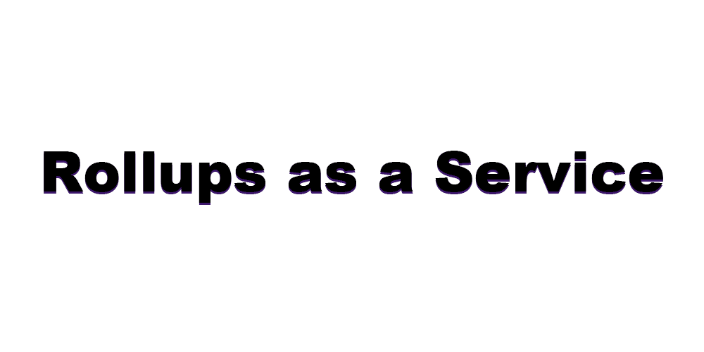 Rollups as a Service Cover is made by Cryptoforld