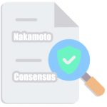 Nakamoto Consensus cover is made by Cryptoforold and using image from IYAHICON Freepik