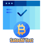 Satoshi Test cover is made by cryptoforold and using image from kerismaker Freepik