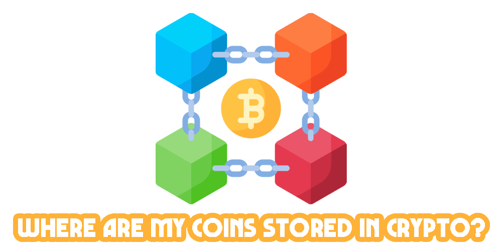 Where are my coins stored in Crypto cover is made by Cryptoforold and using image from Freepik
