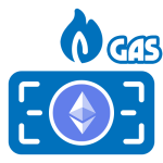Gas Fees Work on Ethereum cover is made by Cryptoforold and using image from afif fudin freepik and eth logo