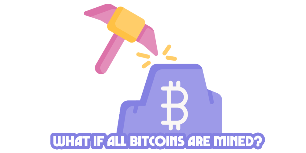 What if All Bitcoins Are Mined? cover is made by Cryptoforold and using image from yogi1998 freepik