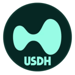 USDH cover is made by Cryptoforold and using Hyperliquid logo
