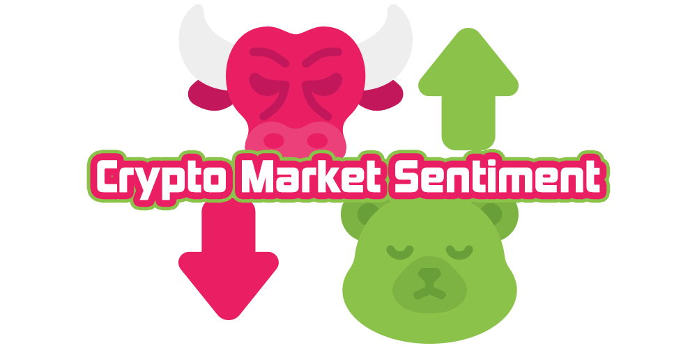 Crypto Market Sentiment cover is made by Cryptoforold and using image from Flowicon freepik